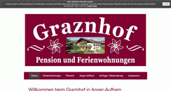 Desktop Screenshot of graznhof.de